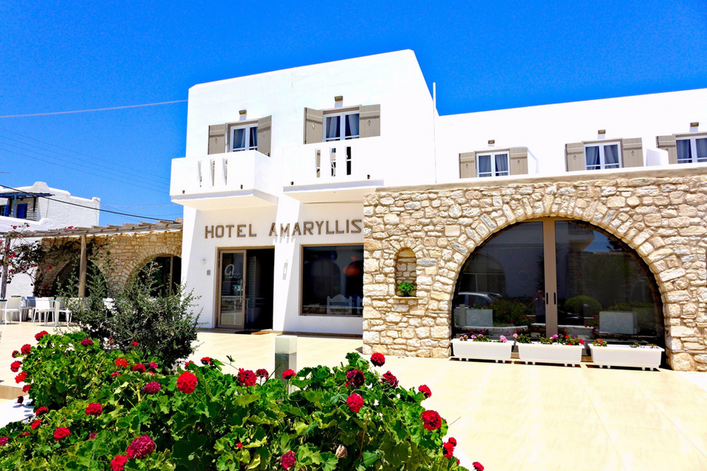 Amaryllis Beach Hotel Chrisi Akti  Buitenkant foto