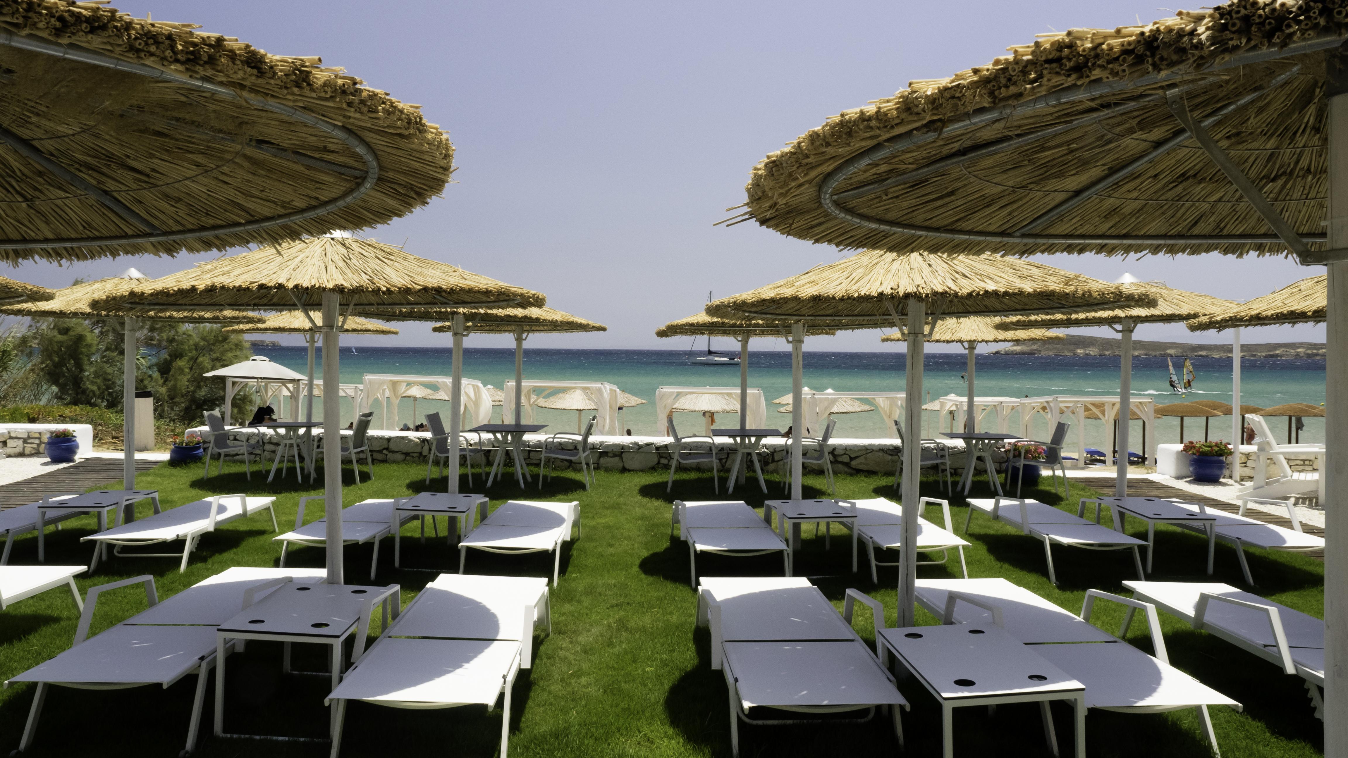 Amaryllis Beach Hotel Chrisi Akti  Buitenkant foto