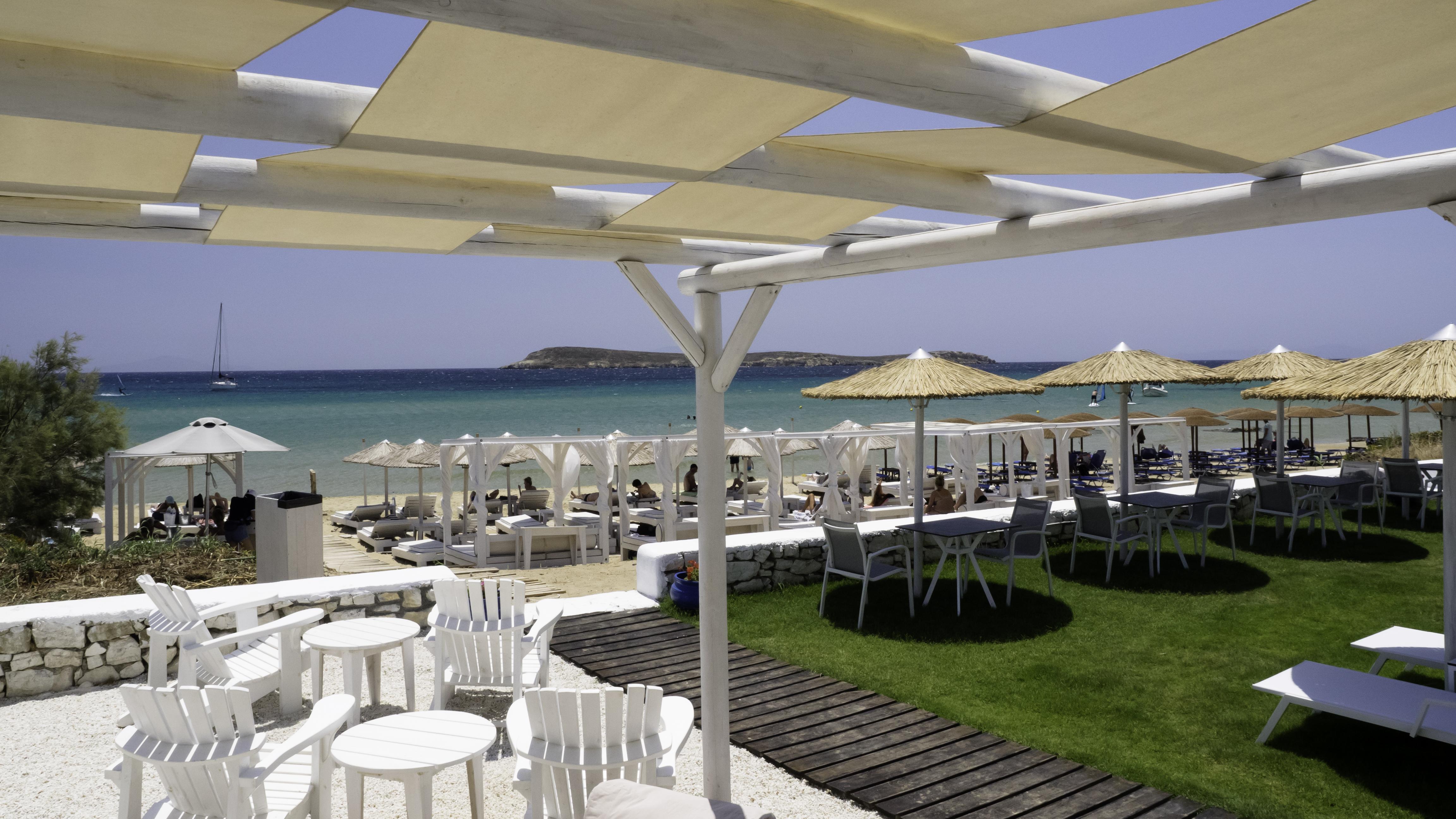 Amaryllis Beach Hotel Chrisi Akti  Buitenkant foto