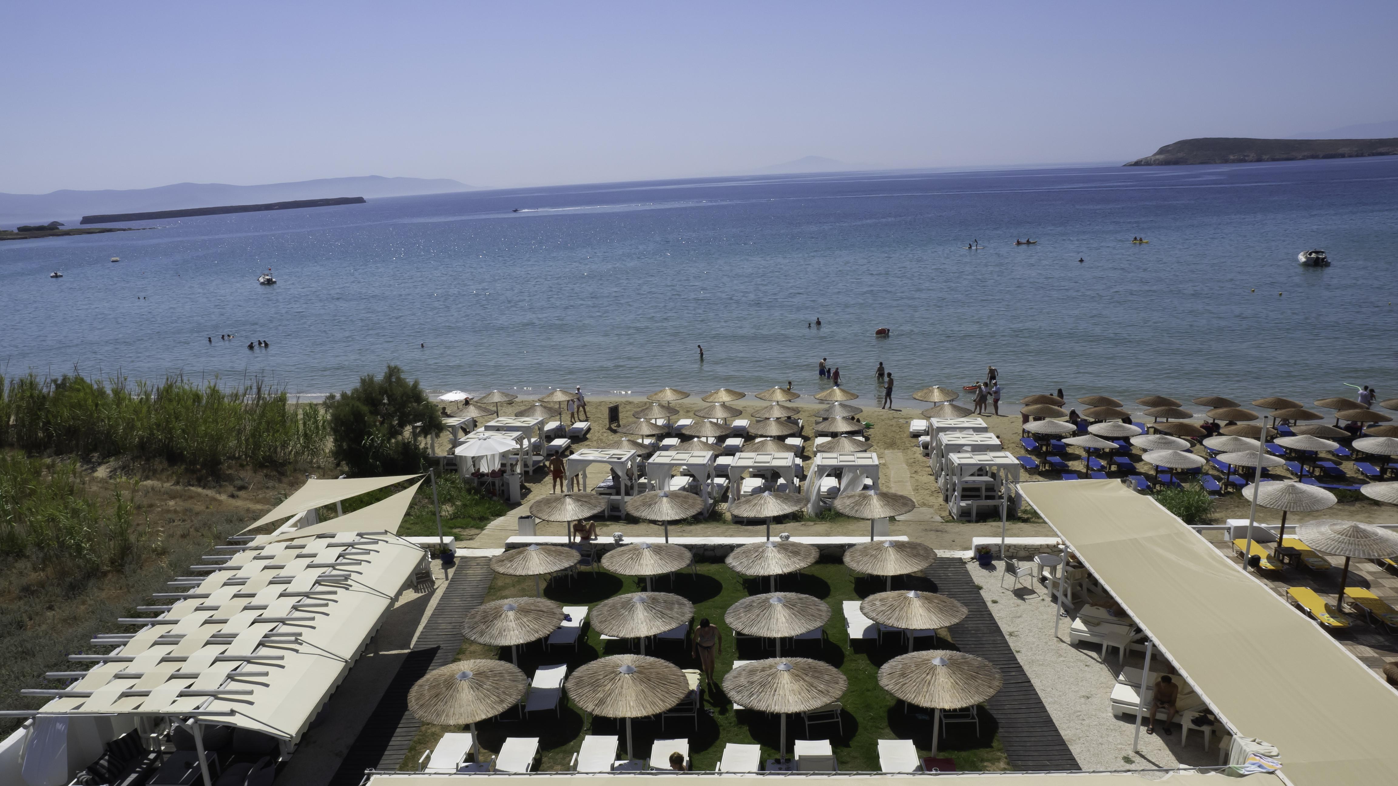 Amaryllis Beach Hotel Chrisi Akti  Buitenkant foto