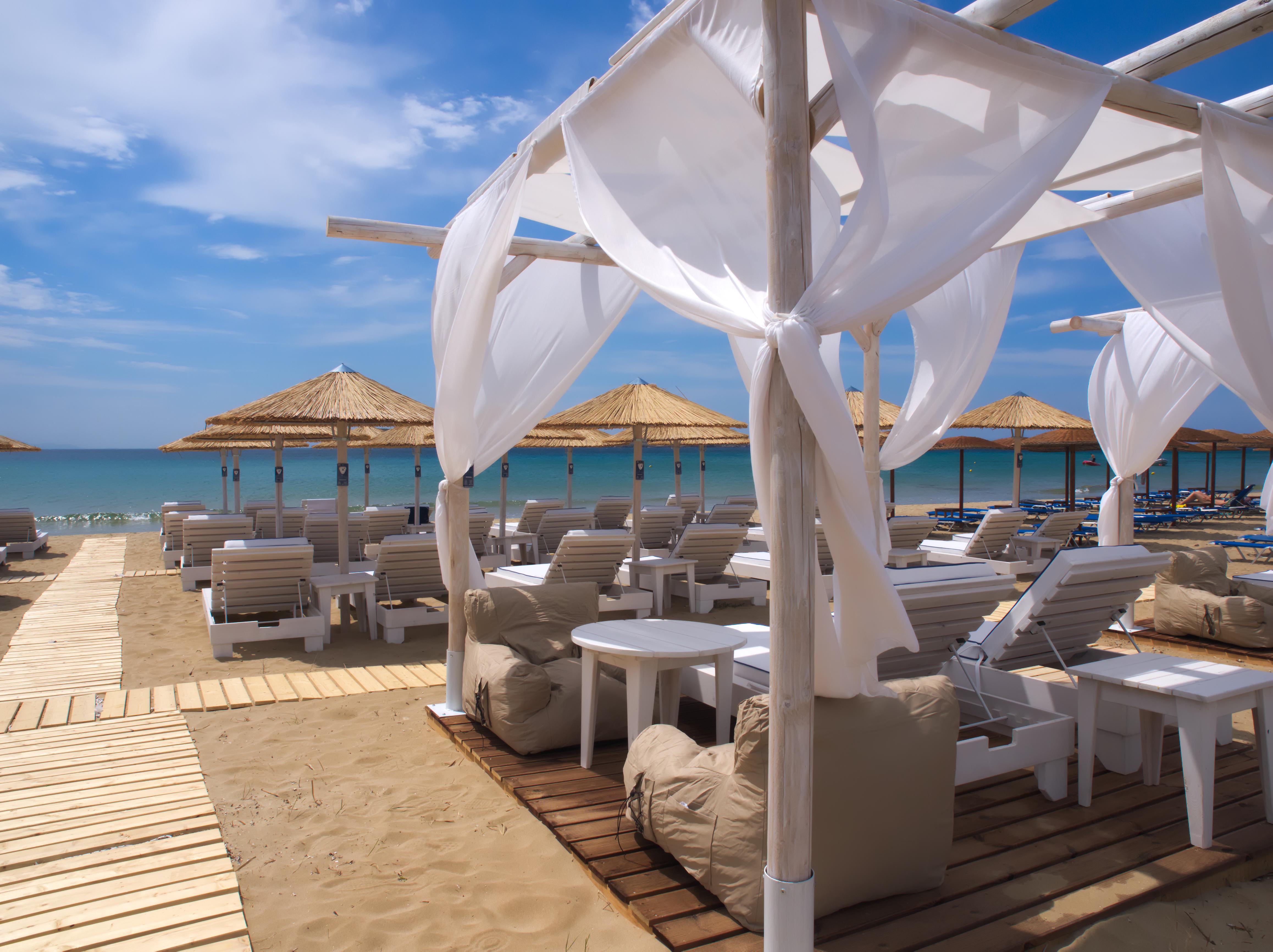 Amaryllis Beach Hotel Chrisi Akti  Buitenkant foto