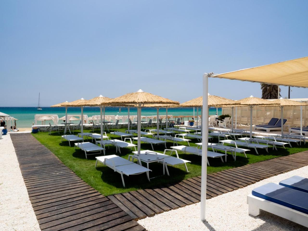 Amaryllis Beach Hotel Chrisi Akti  Buitenkant foto